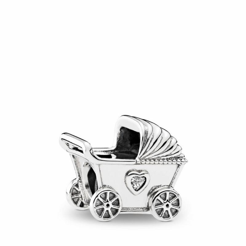 Pandora Australia Baby's Pram Charm - Sterling Silver | MPLCYK961